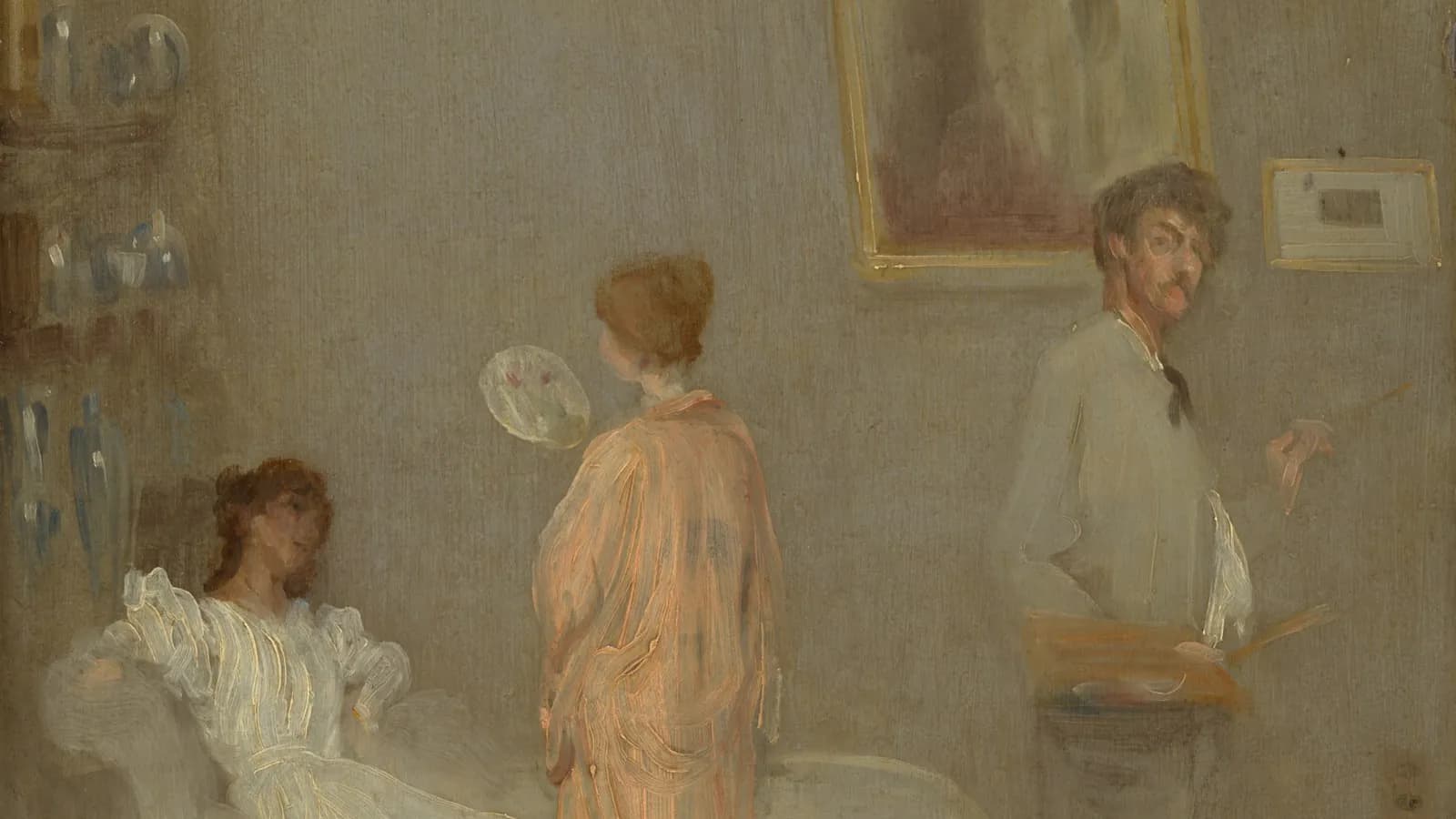 Illustrative image: an artist's studio