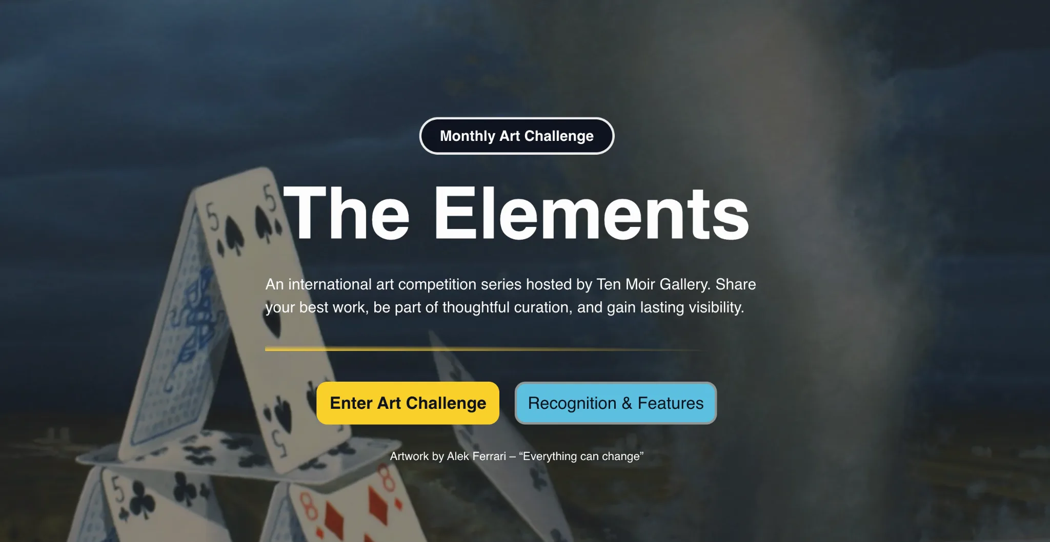 The Elements Art Competition & Exhibition by Ten Moir Gallery